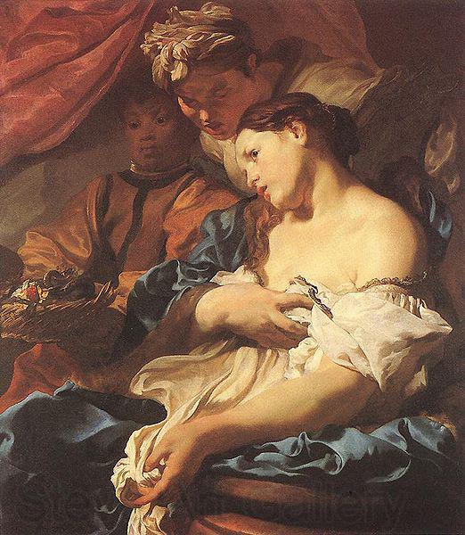 Johann Liss Death of Cleopatra Germany oil painting art